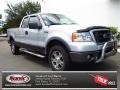 2007 Silver Metallic Ford F150 FX4 SuperCab 4x4  photo #1