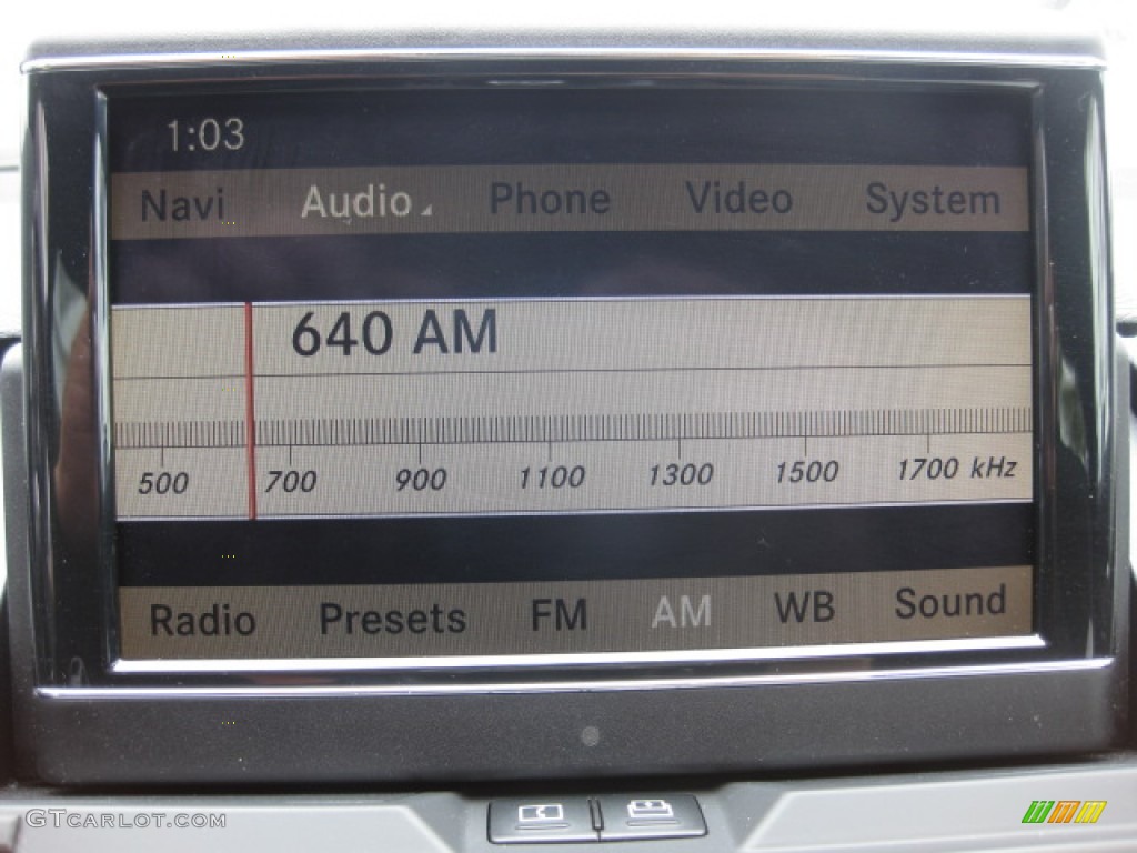 2009 Mercedes-Benz C 63 AMG Audio System Photos