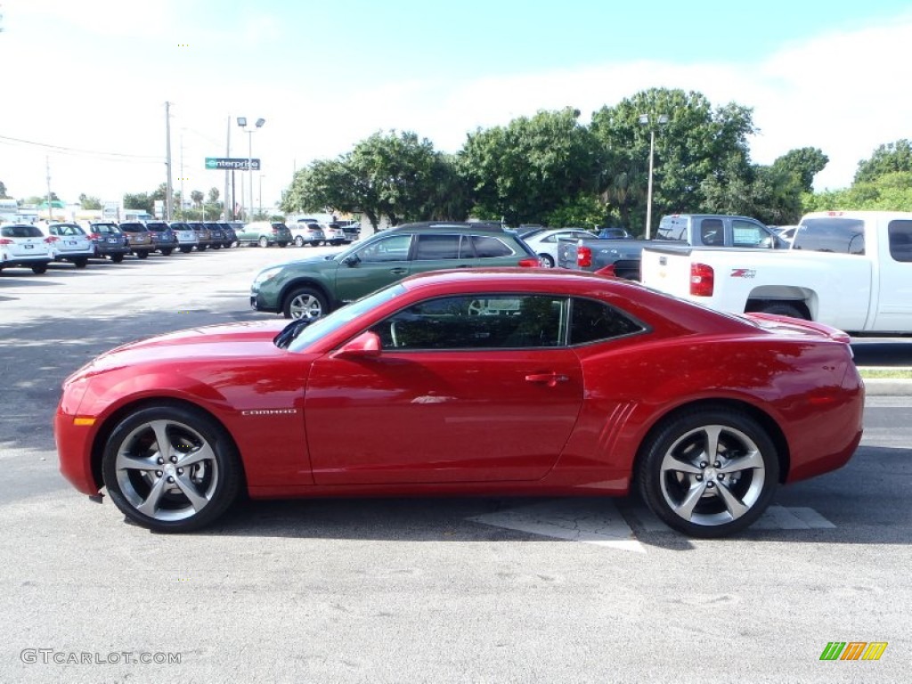 2013 Camaro LT/RS Coupe - Crystal Red Tintcoat / Black photo #3