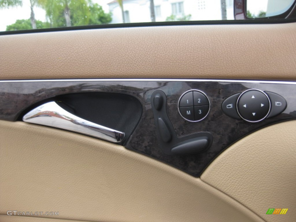 2007 E 350 Sedan - Barolo Red Metallic / Cashmere photo #7