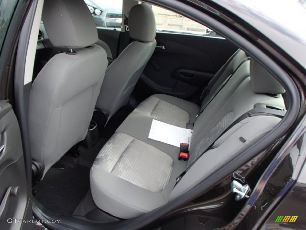 2013 Chevrolet Sonic LS Sedan Rear Seat Photos
