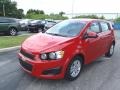 2013 Victory Red Chevrolet Sonic LT Hatch  photo #1