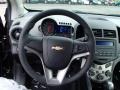 Jet Black/Dark Titanium Steering Wheel Photo for 2013 Chevrolet Sonic #82223199