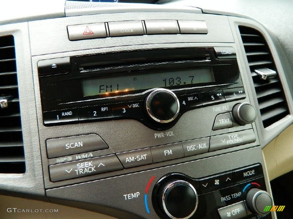 2009 Toyota Venza I4 Audio System Photos
