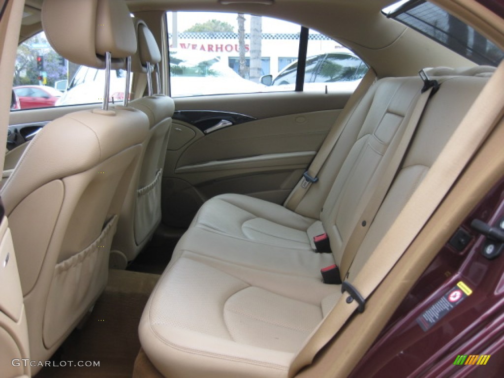 2007 E 350 Sedan - Barolo Red Metallic / Cashmere photo #19
