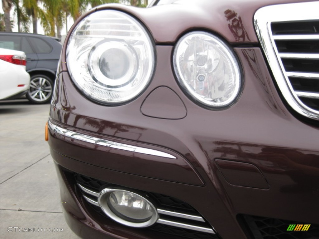 2007 E 350 Sedan - Barolo Red Metallic / Cashmere photo #23