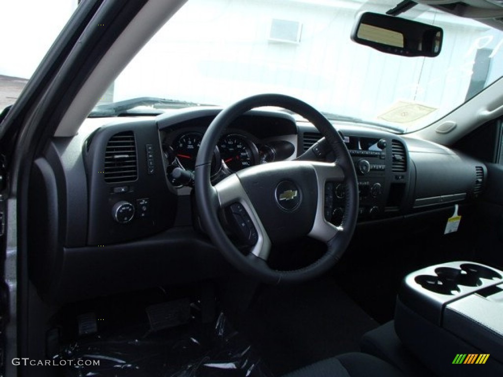 2013 Silverado 1500 LT Crew Cab 4x4 - Graystone Metallic / Ebony photo #10