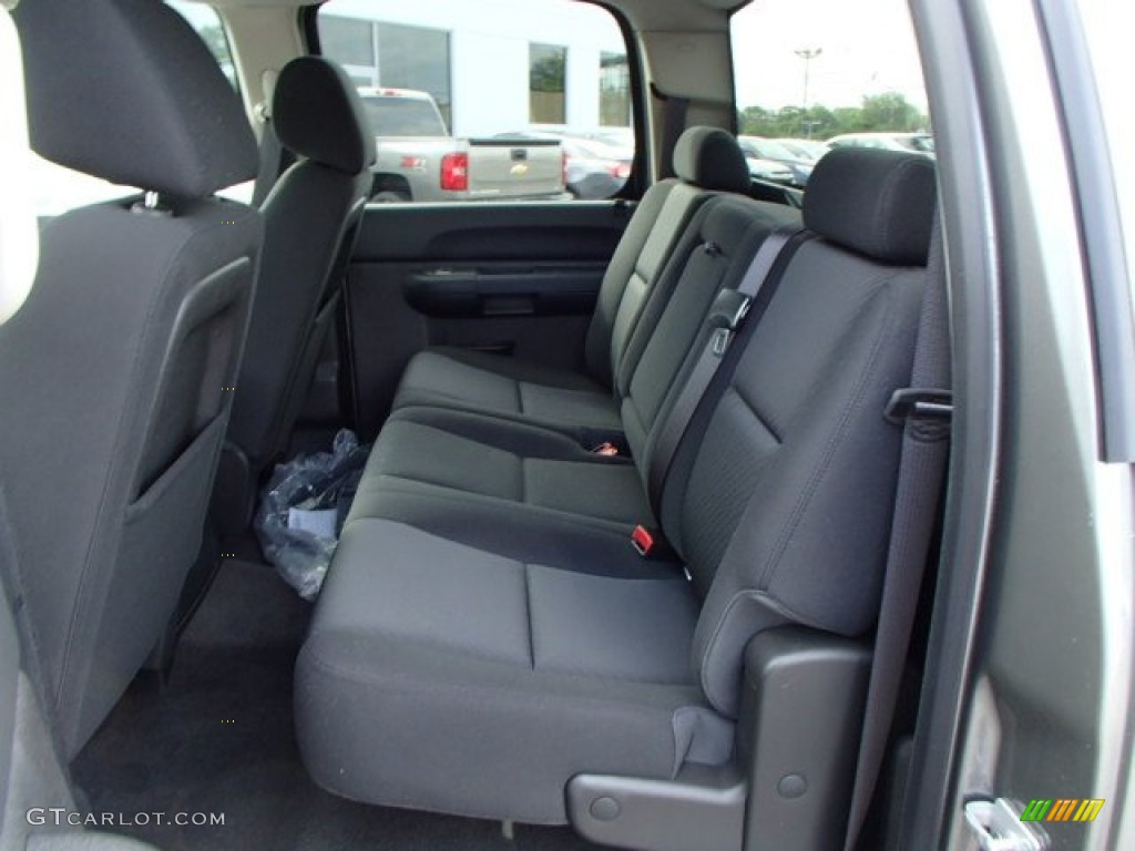 2013 Silverado 1500 LT Crew Cab 4x4 - Graystone Metallic / Ebony photo #13