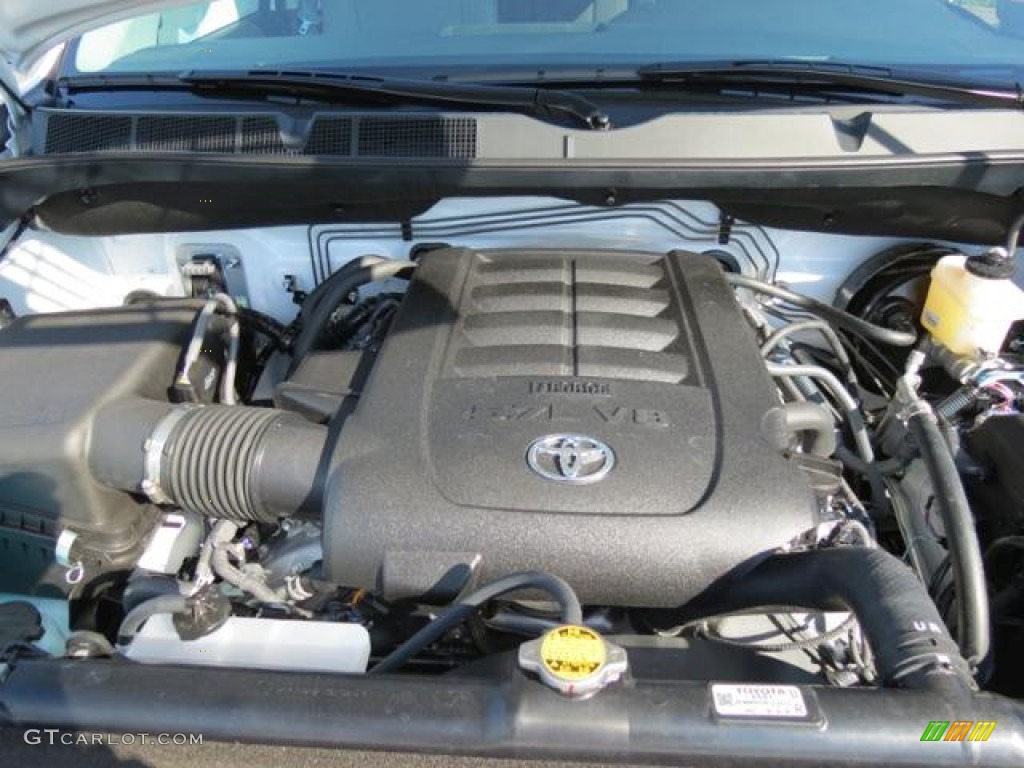 2013 Toyota Tundra Platinum CrewMax 4x4 5.7 Liter Flex-Fuel DOHC 32-Valve Dual VVT-i V8 Engine Photo #82224285