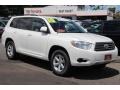 2010 Blizzard White Pearl Toyota Highlander V6 4WD  photo #1