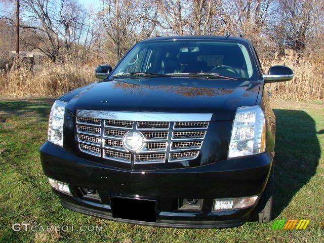 2007 Escalade ESV AWD - Black Raven / Ebony/Ebony photo #15