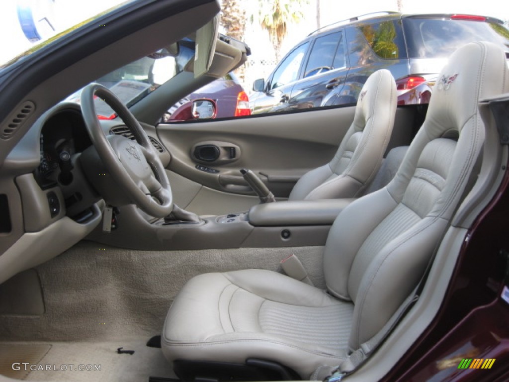 2003 Corvette Convertible - 50th Anniversary Red / Light Oak photo #15