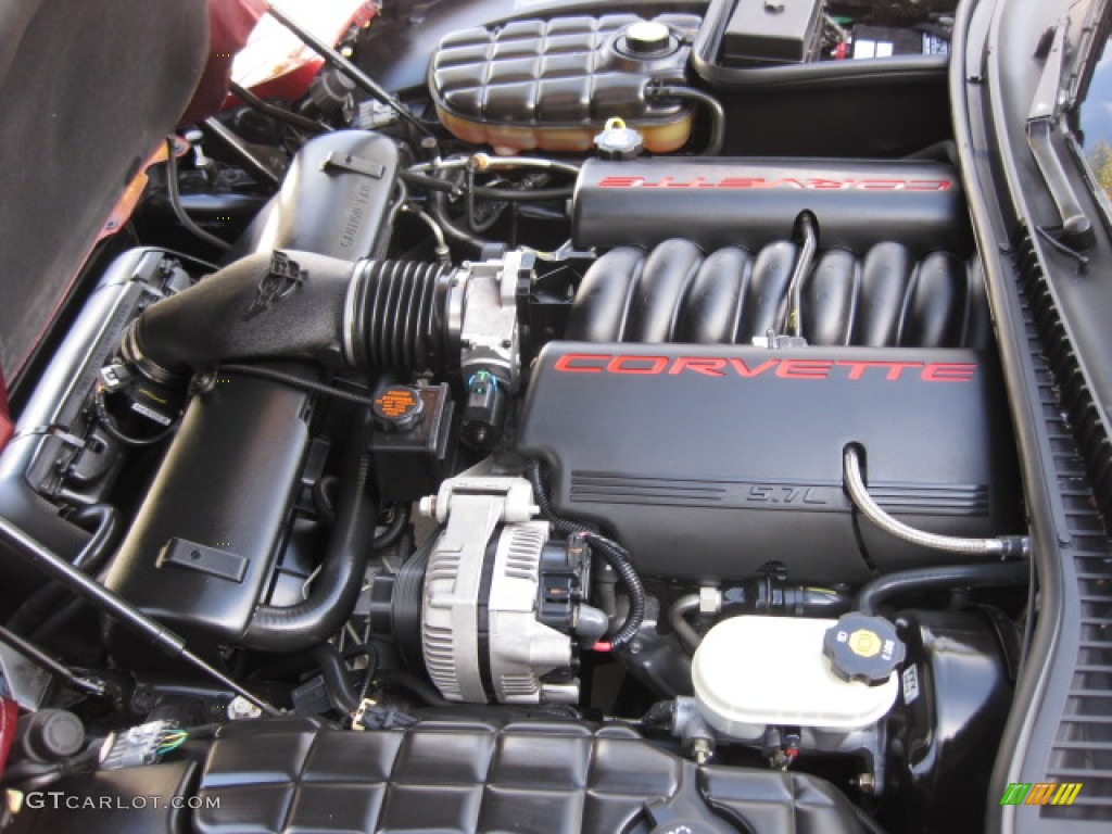 2003 Chevrolet Corvette Convertible 5.7 Liter OHV 16 Valve LS1 V8 Engine Photo #82225224