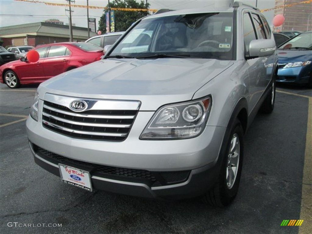 2009 Borrego LX V6 - Bright Silver / Gray photo #5