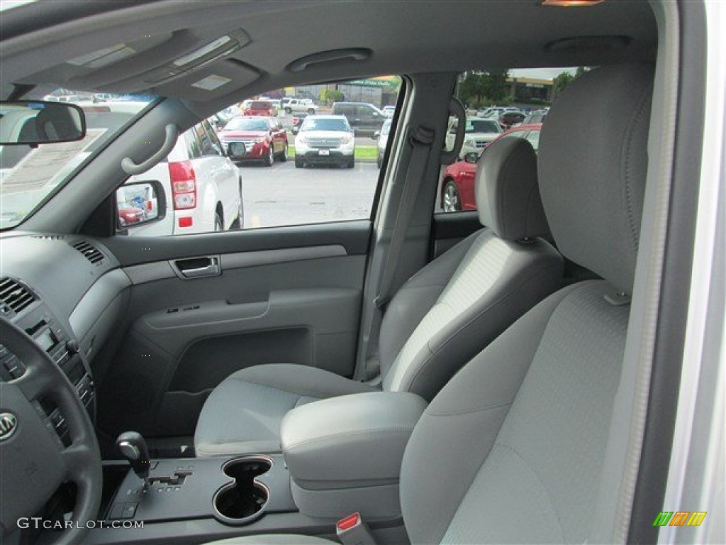 2009 Borrego LX V6 - Bright Silver / Gray photo #9