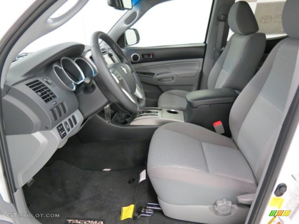 Graphite Interior 2013 Toyota Tacoma SR5 Prerunner Double Cab Photo #82225809
