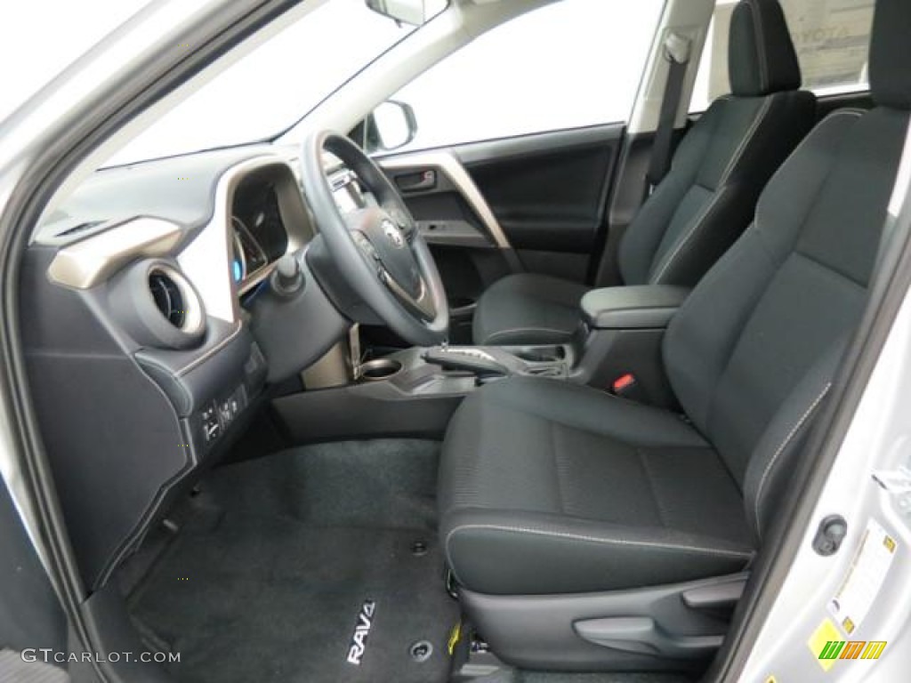 Black Interior 2013 Toyota RAV4 XLE Photo #82226207