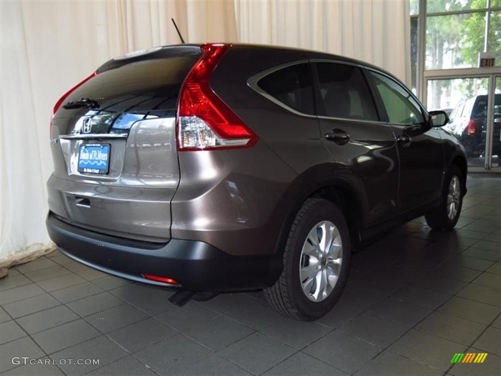 2013 CR-V EX - Urban Titanium Metallic / Black photo #3