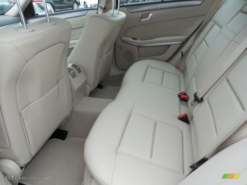 2014 Mercedes-Benz E 350 4Matic Sport Wagon Rear Seat Photo #82226394