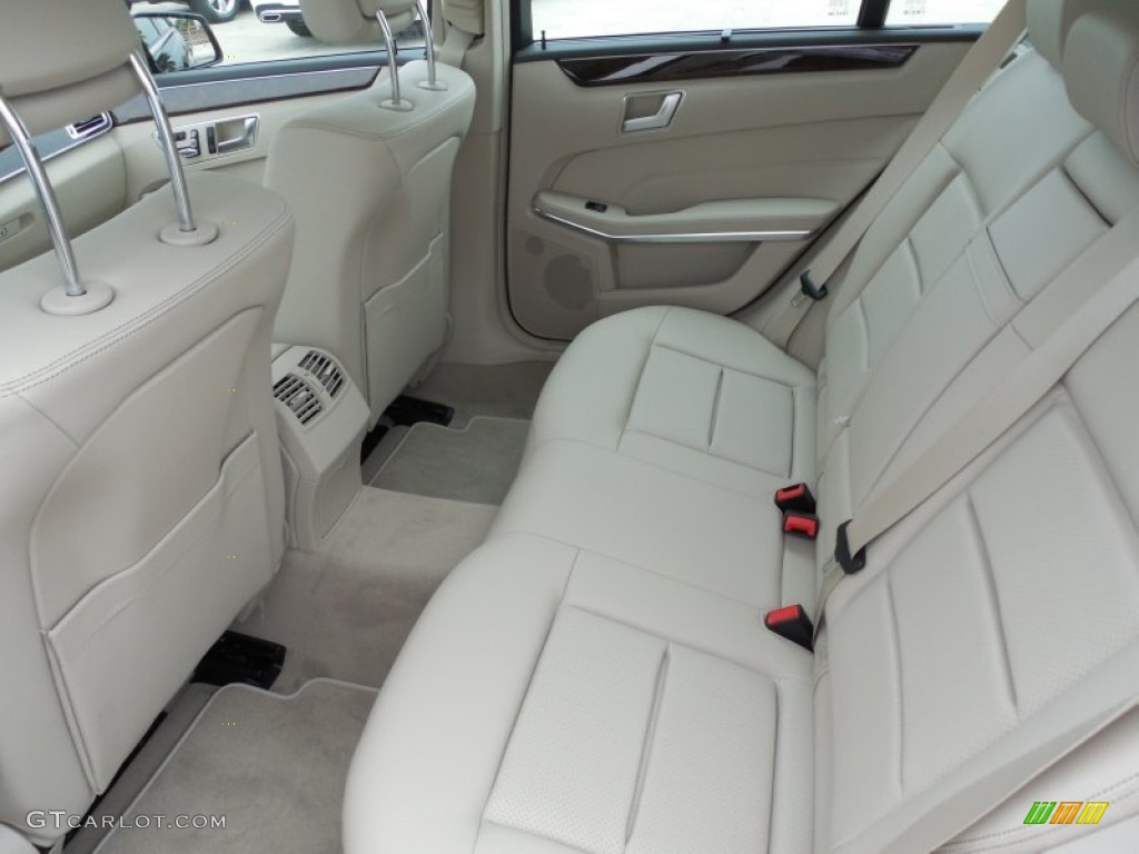 2014 Mercedes-Benz E 350 4Matic Sport Wagon Rear Seat Photo #82226920