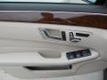 Silk Beige/Espresso Brown 2014 Mercedes-Benz E 350 4Matic Sport Wagon Door Panel