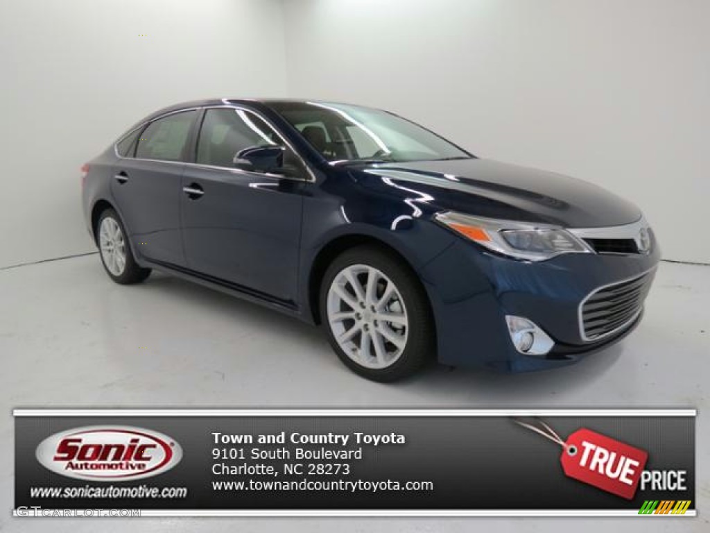 2013 Avalon Limited - Nautical Blue Metallic / Black photo #1