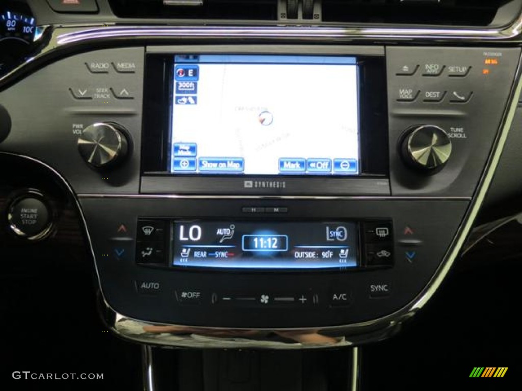 2013 Avalon Limited - Nautical Blue Metallic / Black photo #11