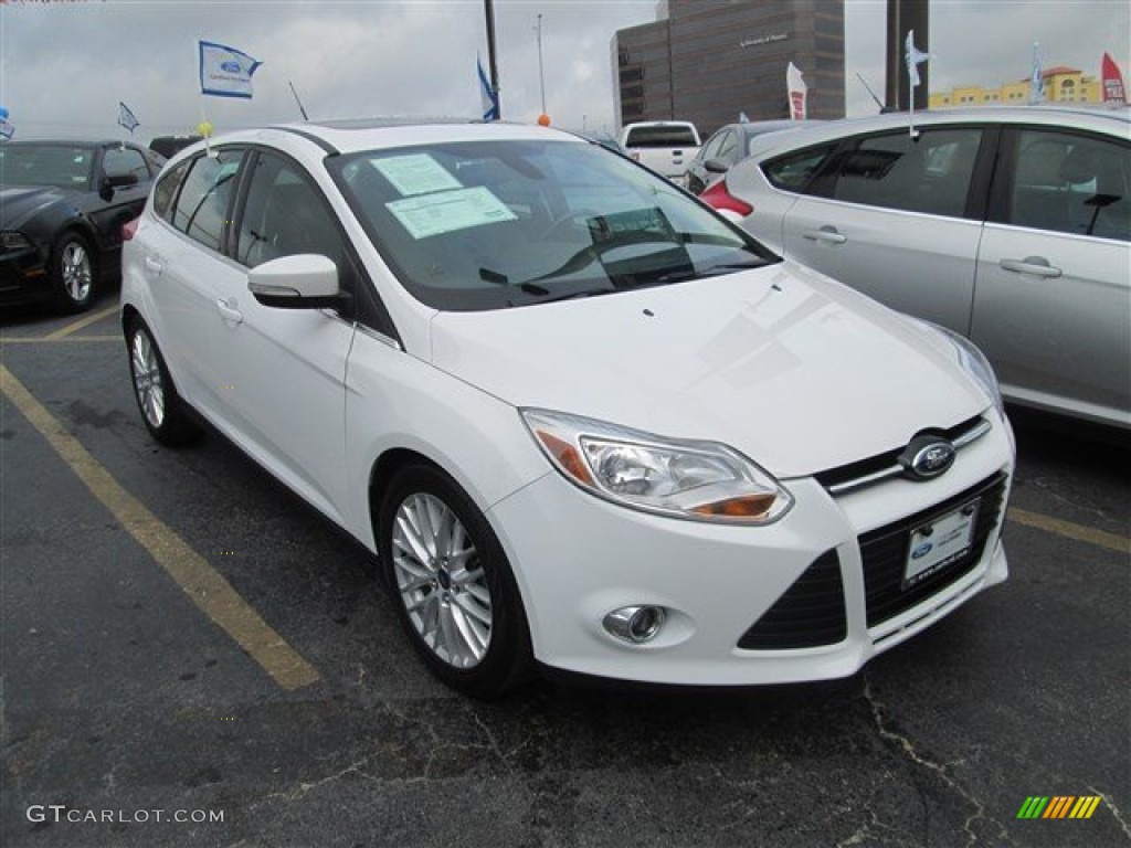 Oxford White Ford Focus