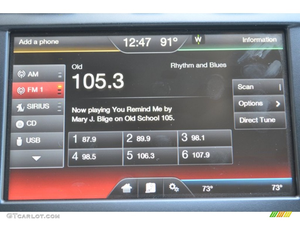 2013 Fusion Hybrid SE - Ice Storm Metallic / Charcoal Black photo #12