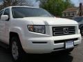 2007 White Honda Ridgeline RTL  photo #3