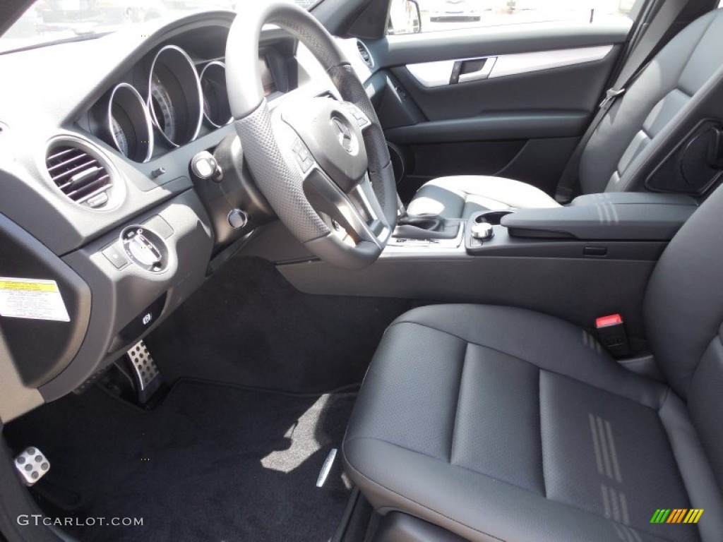 2013 C 250 Sport - Black / Black photo #7