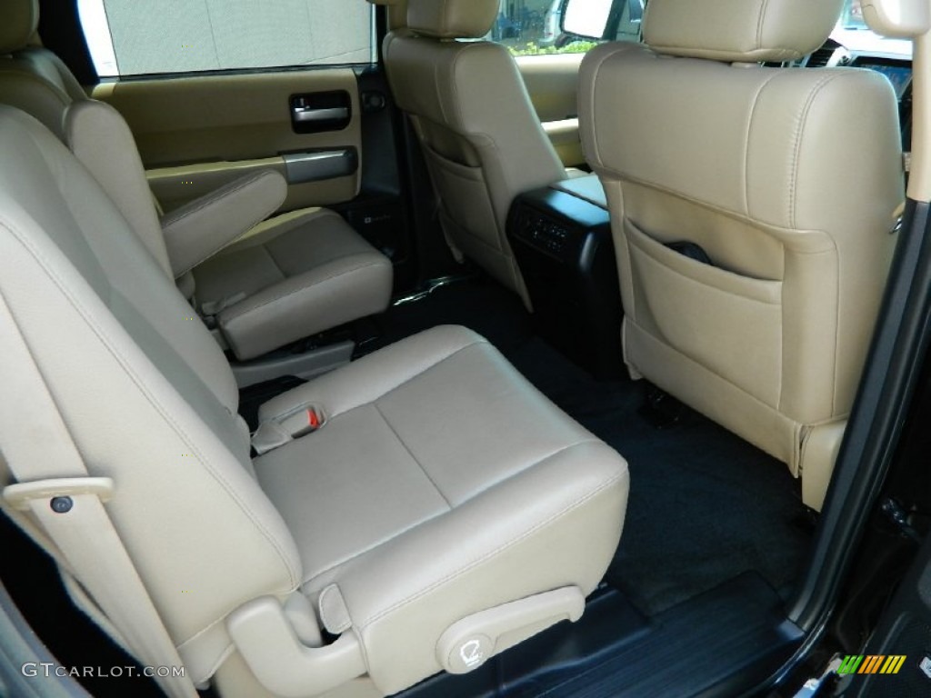 2012 Toyota Sequoia Limited Rear Seat Photos