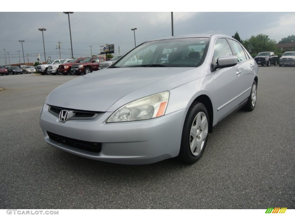Satin Silver Metallic 2005 Honda Accord LX V6 Sedan Exterior Photo #82231150