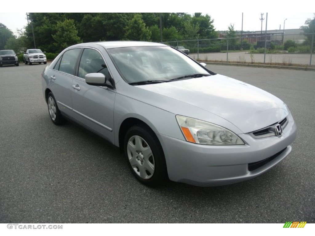 Satin Silver Metallic 2005 Honda Accord LX V6 Sedan Exterior Photo #82231246