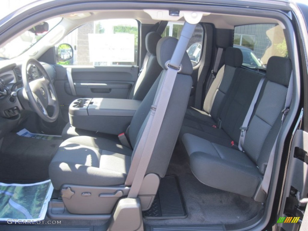 2013 Silverado 1500 LT Extended Cab 4x4 - Black / Ebony photo #6