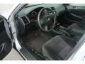Black 2005 Honda Accord LX V6 Sedan Interior Color