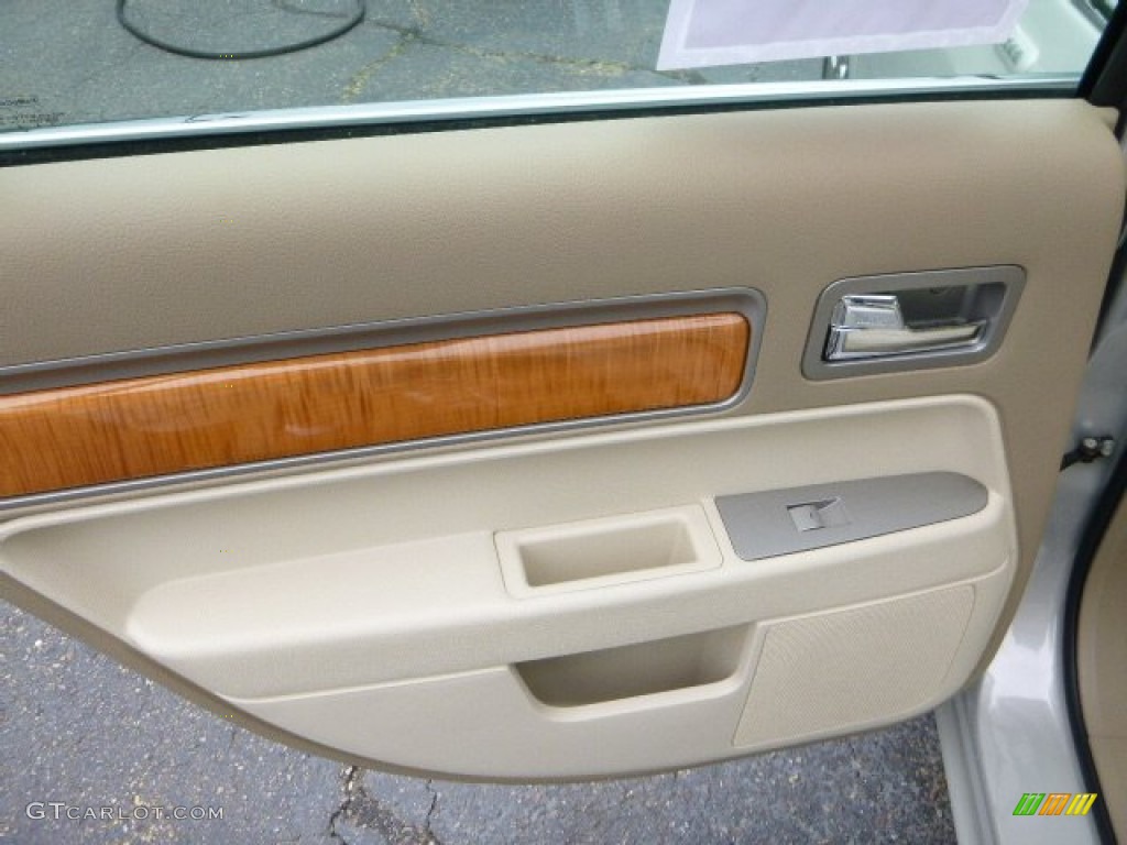 2008 MKZ AWD Sedan - Light Sage Metallic / Sand photo #23