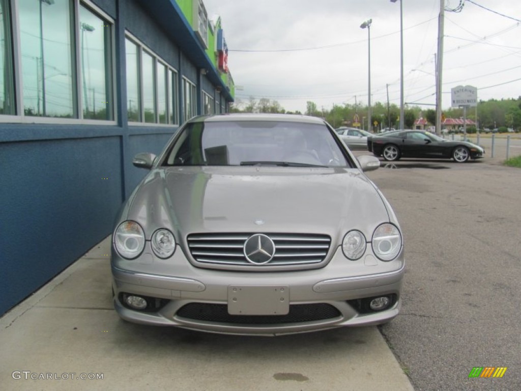 2004 CL 500 - Pewter Silver Metallic / Ash photo #2