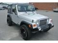 Bright Silver Metallic 2002 Jeep Wrangler Apex Edition 4x4