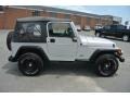 Bright Silver Metallic 2002 Jeep Wrangler Apex Edition 4x4 Exterior