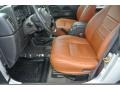 2002 Jeep Wrangler Apex Cognac Ultra-Hide Interior Front Seat Photo