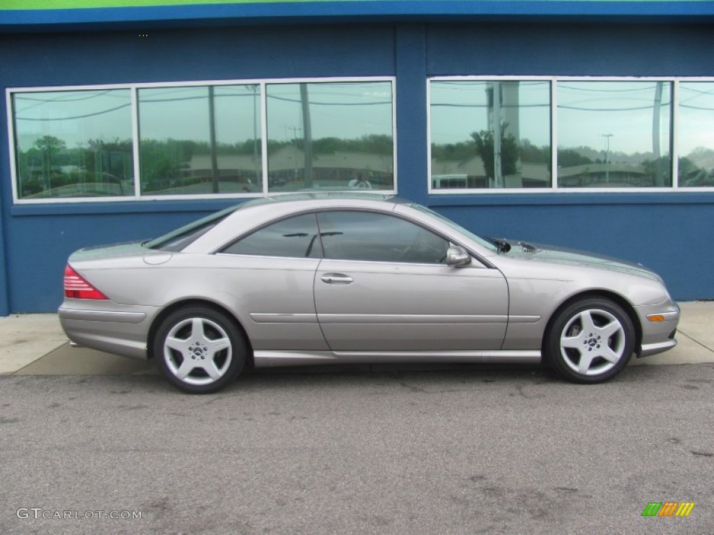 2004 CL 500 - Pewter Silver Metallic / Ash photo #10