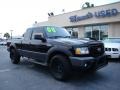 Black - Ranger XLT SuperCab 4x4 Photo No. 2