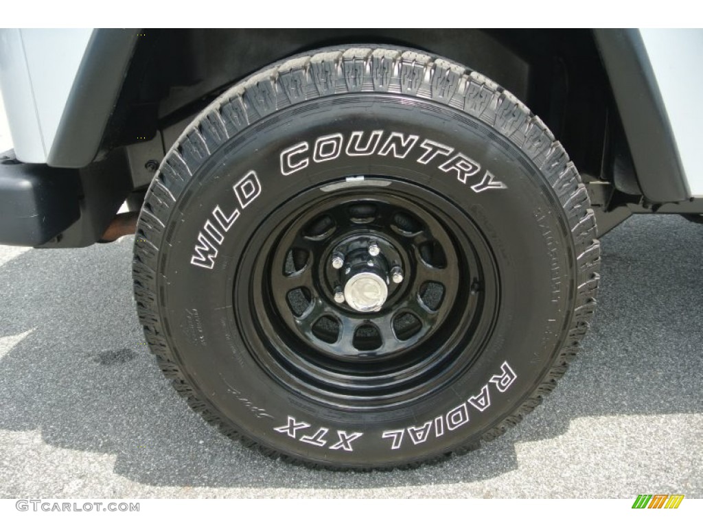 2002 Jeep Wrangler Apex Edition 4x4 Custom Wheels Photo #82233582