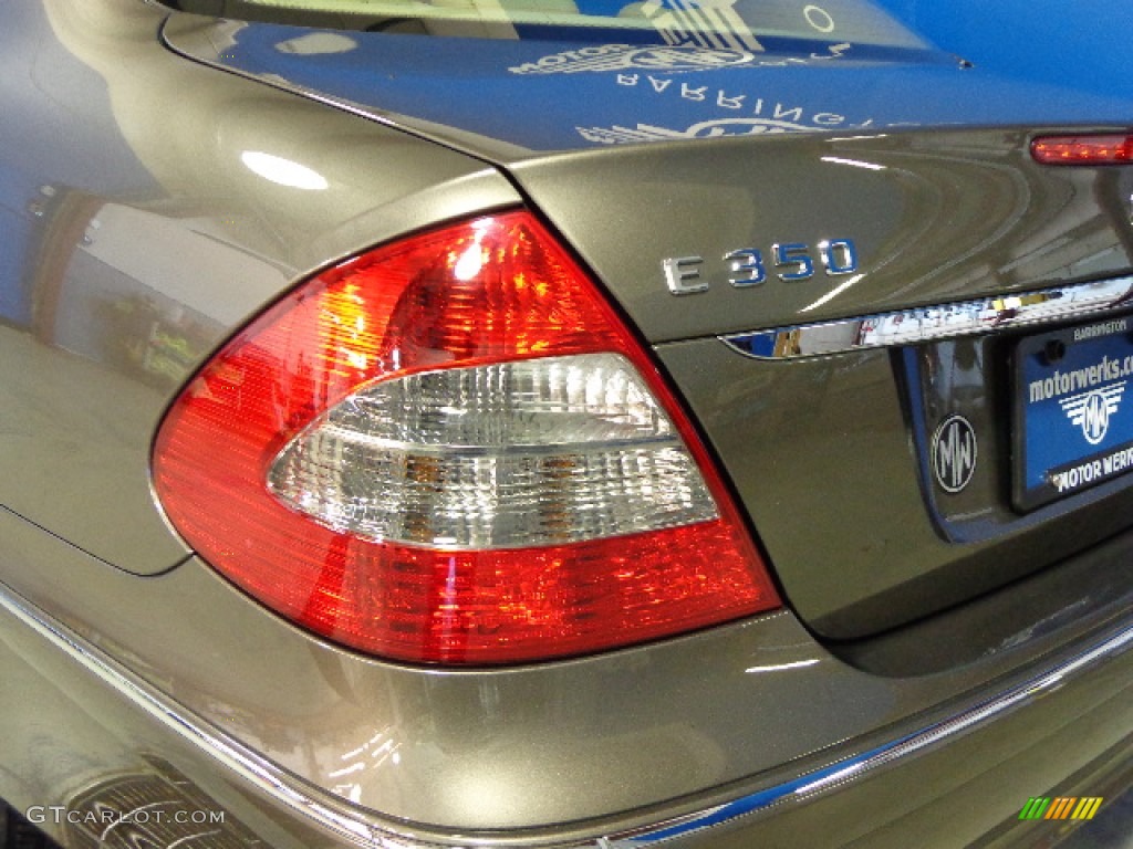 2008 E 350 4Matic Sedan - Indium Grey Metallic / Cashmere photo #6