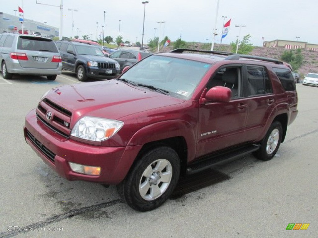 Salsa Red Pearl 2005 Toyota 4Runner Limited 4x4 Exterior Photo #82234274