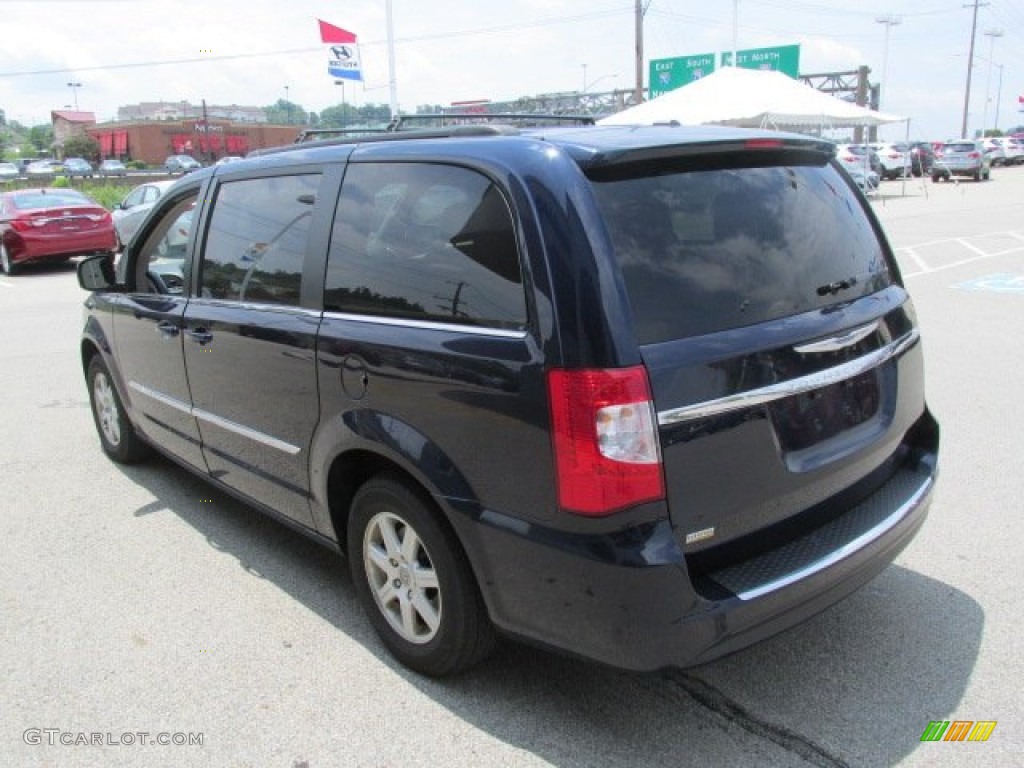 2012 Town & Country Touring - True Blue Pearl / Black/Light Graystone photo #7