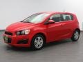 Victory Red 2012 Chevrolet Sonic LT Hatch