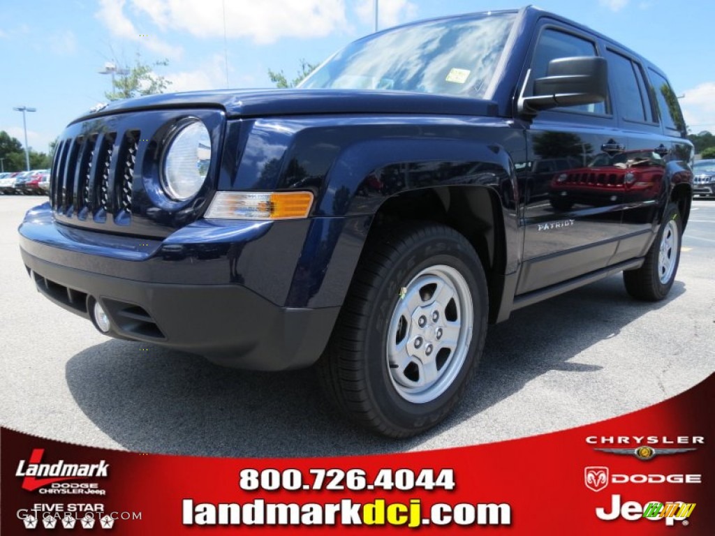 True Blue Pearl Jeep Patriot