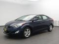 2013 Indigo Night Hyundai Elantra GLS  photo #1
